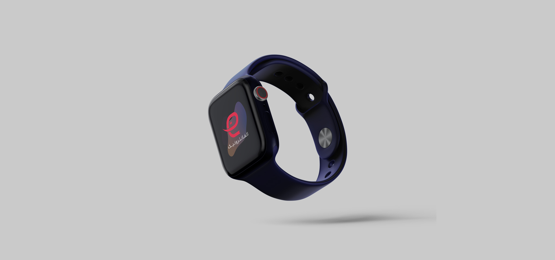 smart watch with elphantronic logo for our transportation branding