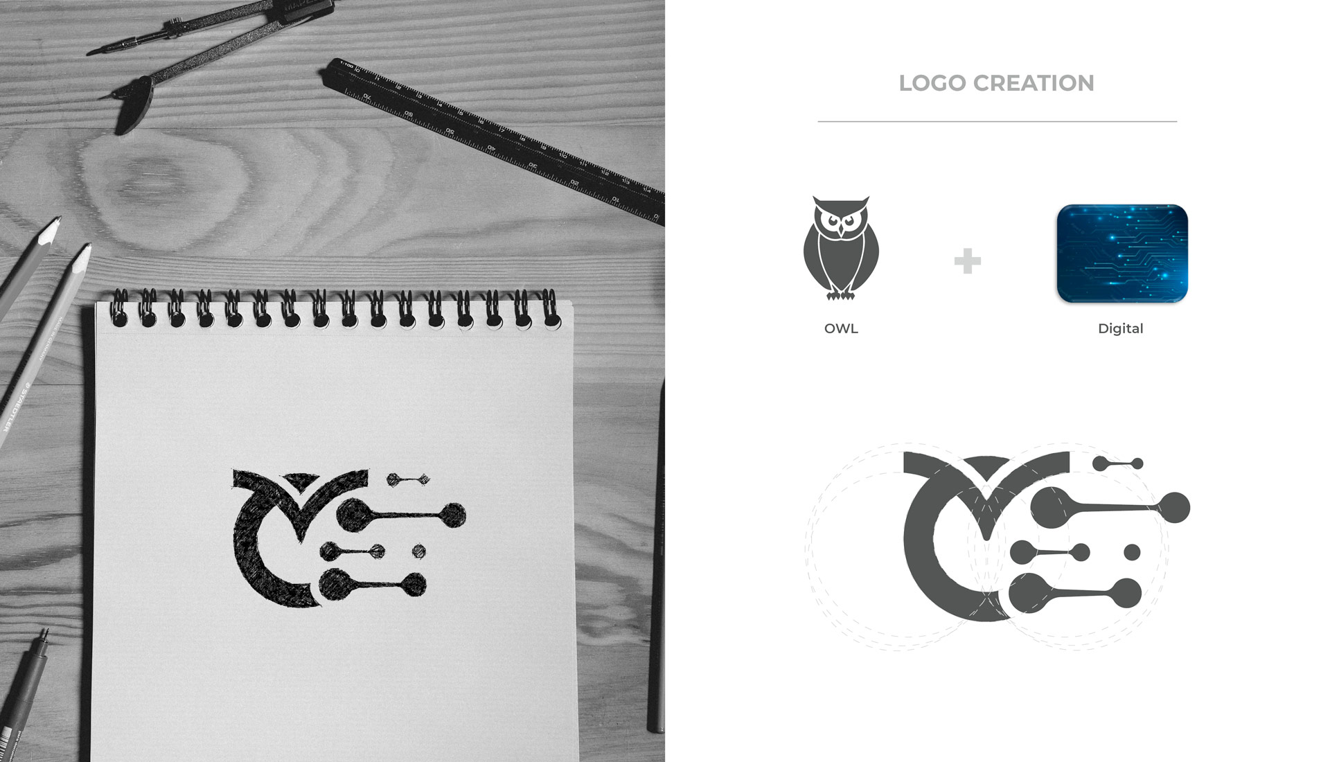 The concept behind the logo of Tranno branding.