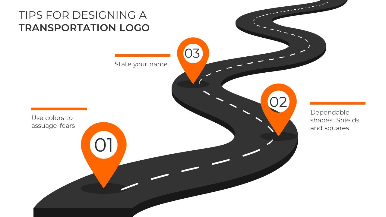 infographic for transportation branding