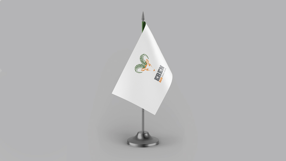 flag of eren and its off road logo design by our team